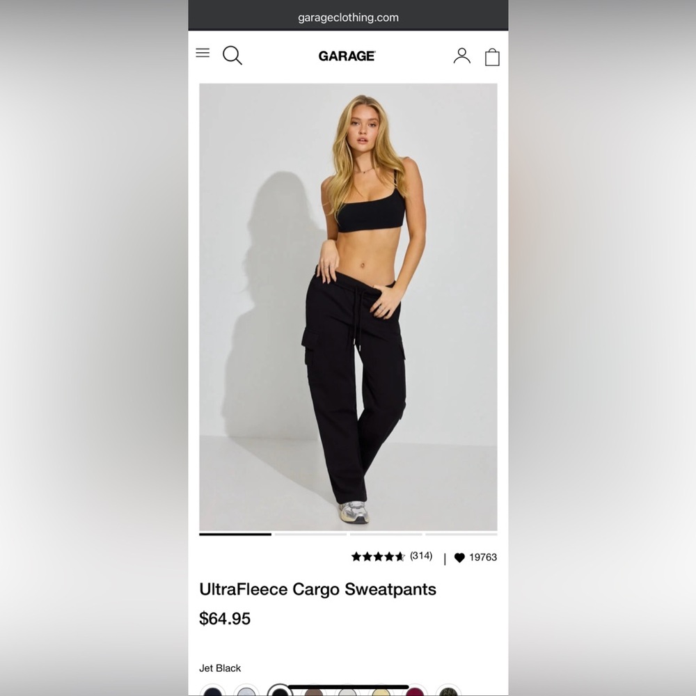 GARAGE UltraFleece Cargo Sweatpants